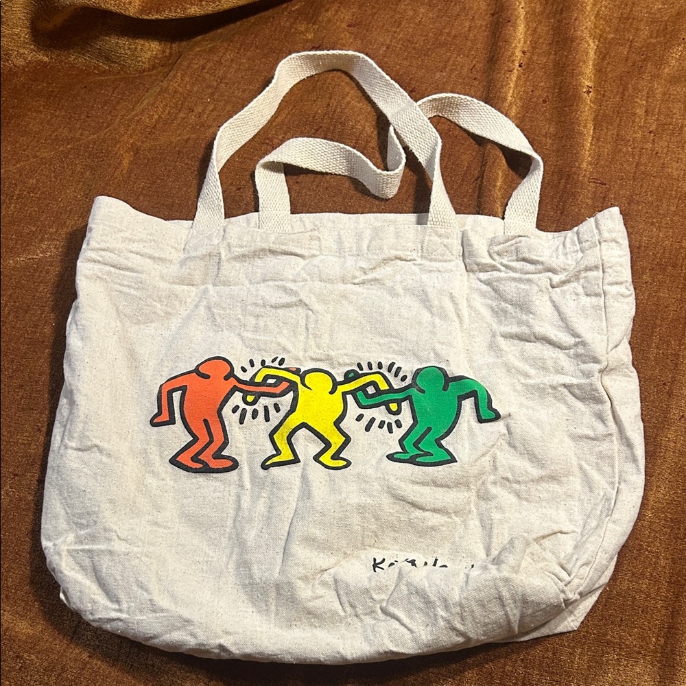 urban outfitters keith haring tote bag
